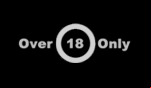 Over 18 only logo