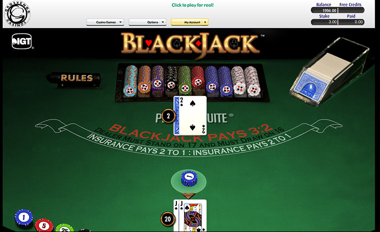 Grosvenor Casino Blackjack